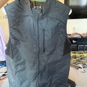 Smartwool Black Sleeveless Zip-Up Vest